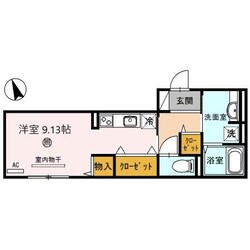 D-room　Futaba2の物件間取画像